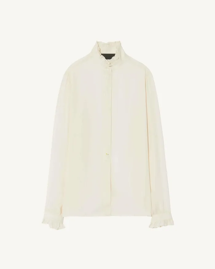 ORIN SHIRT Ivory Women Nili Lotan Tops
