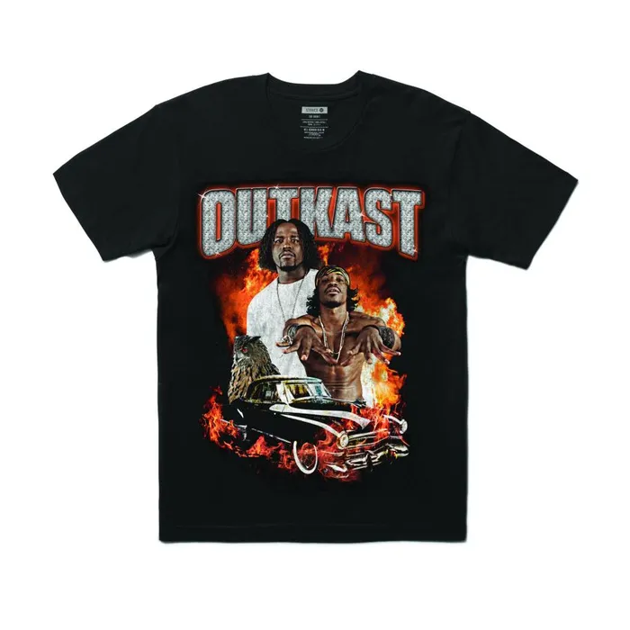 Outkast X Stance Tee Black Men Stance Graphics