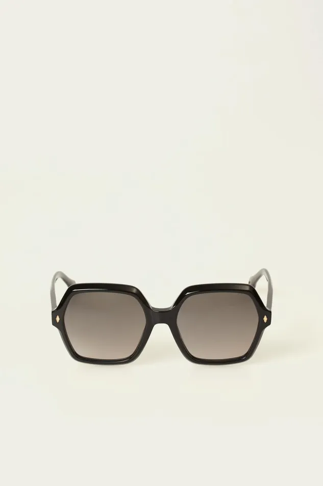 Oversized Sunglasses Lidi Black Women Baandsh Eyewear