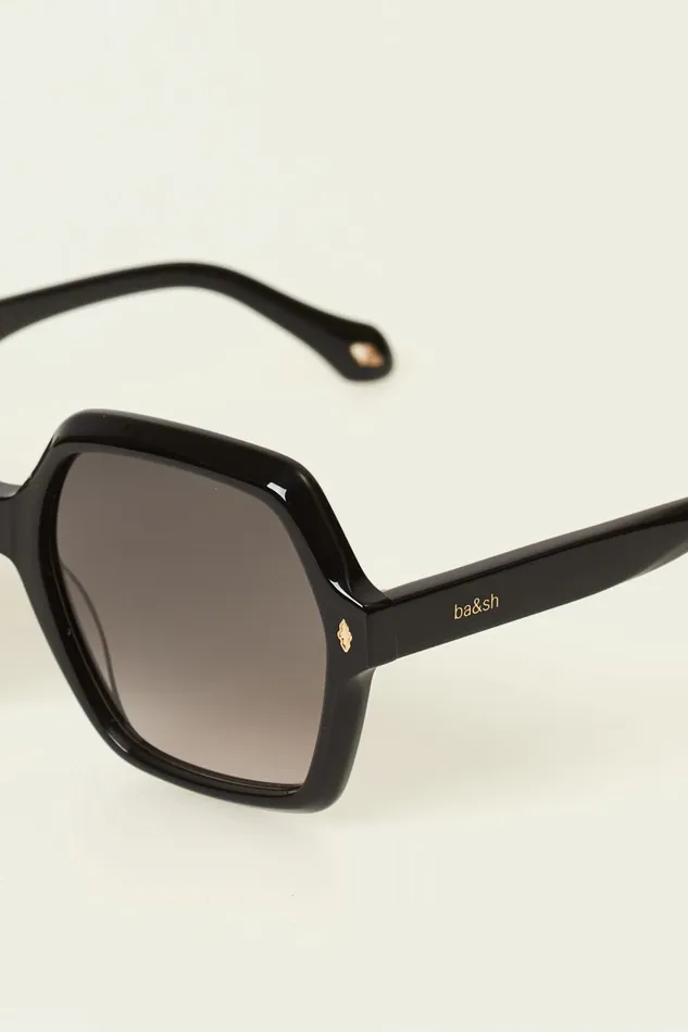 Oversized Sunglasses Lidi Black Women Baandsh Eyewear