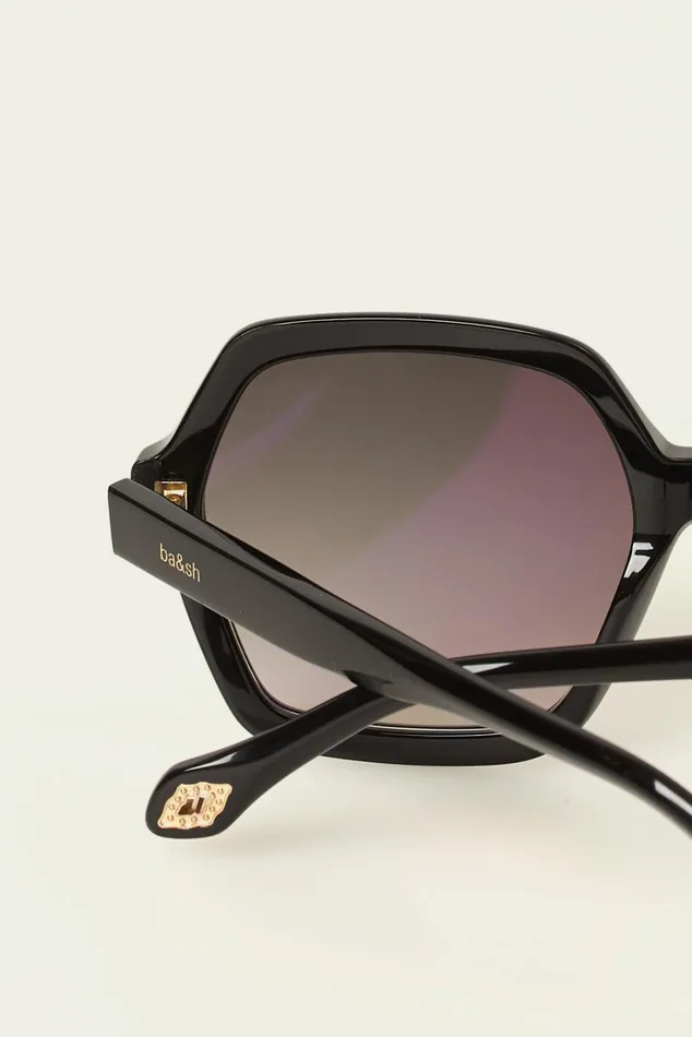 Oversized Sunglasses Lidi Black Women Baandsh Eyewear