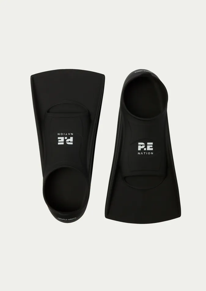 PE Nation PE NATION X GENTLE HABITS UNDERWATER FIN IN BLACK ML Women Lifestyle