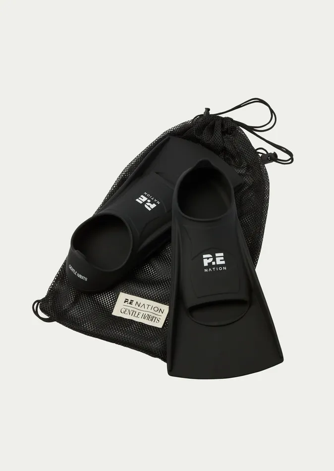 PE Nation PE NATION X GENTLE HABITS UNDERWATER FIN IN BLACK ML Women Lifestyle