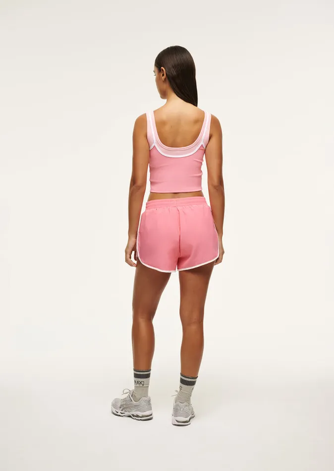 PE Nation PRESET SHORT IN PINK LEMONADE Women ActivewearShorts