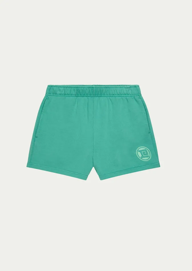 PE Nation REVERIE SHORT IN WASHED EVERGREEN Women ActivewearShorts