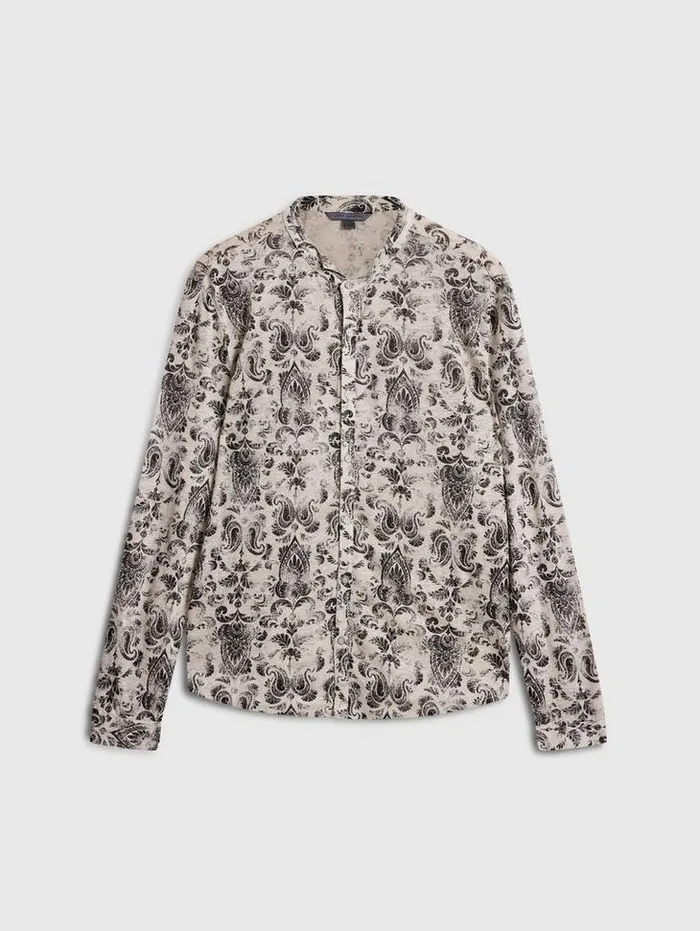 PADRIA SHIRT Grey Stone Men John Varvatos Shirts