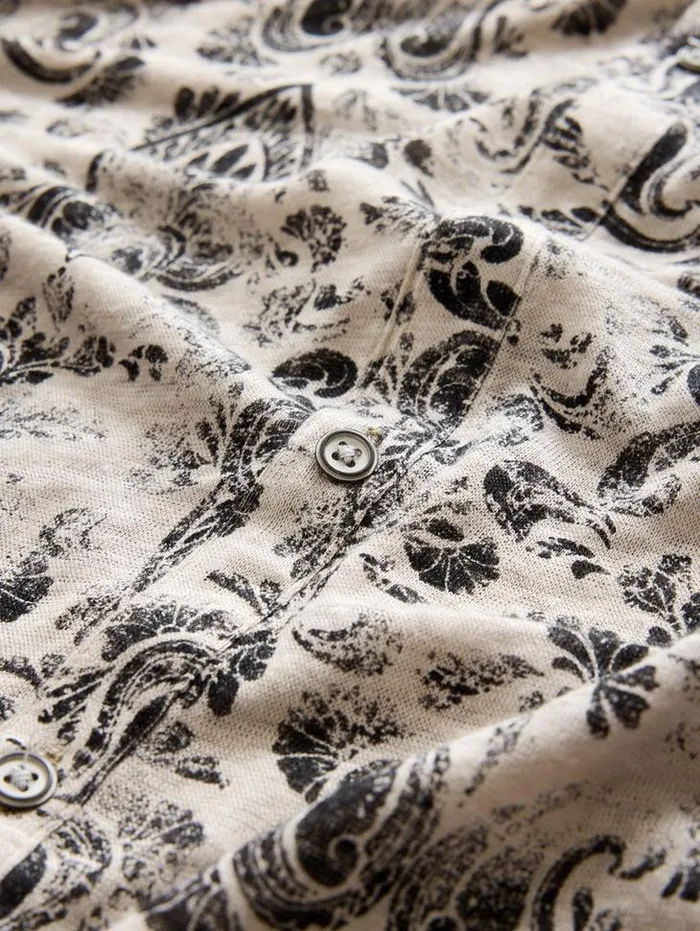 PADRIA SHIRT Grey Stone Men John Varvatos Shirts