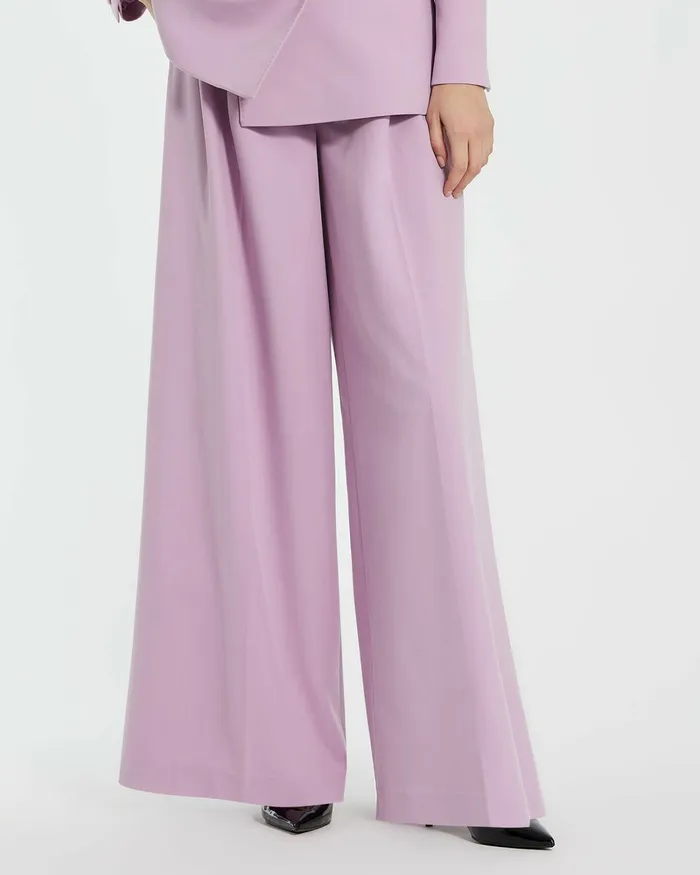 Pants Mac Duggal Women The MACkenzie Wide Leg Trouser 8211 FINAL SALE Orchid
