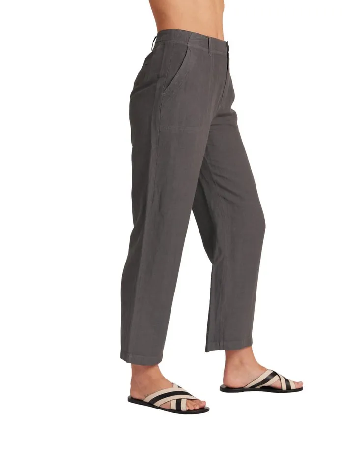 Pants Women Bella Dahl Blakely Utility Wide Leg Crop 8211 Charcoal Shadow Pants Women Bella Dahl Blakely Utility Wide Leg Crop 8211 Charcoal Shadow