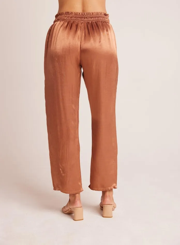 Pants Women Bella Dahl Smocked Waist Trousers 8211 Curacao Coconut Pants Women Bella Dahl Smocked Waist Trousers 8211 Curacao Coconut