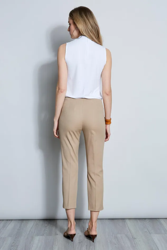 Pants Women Elie Tahari Cropped Skinny Pant RATTAN