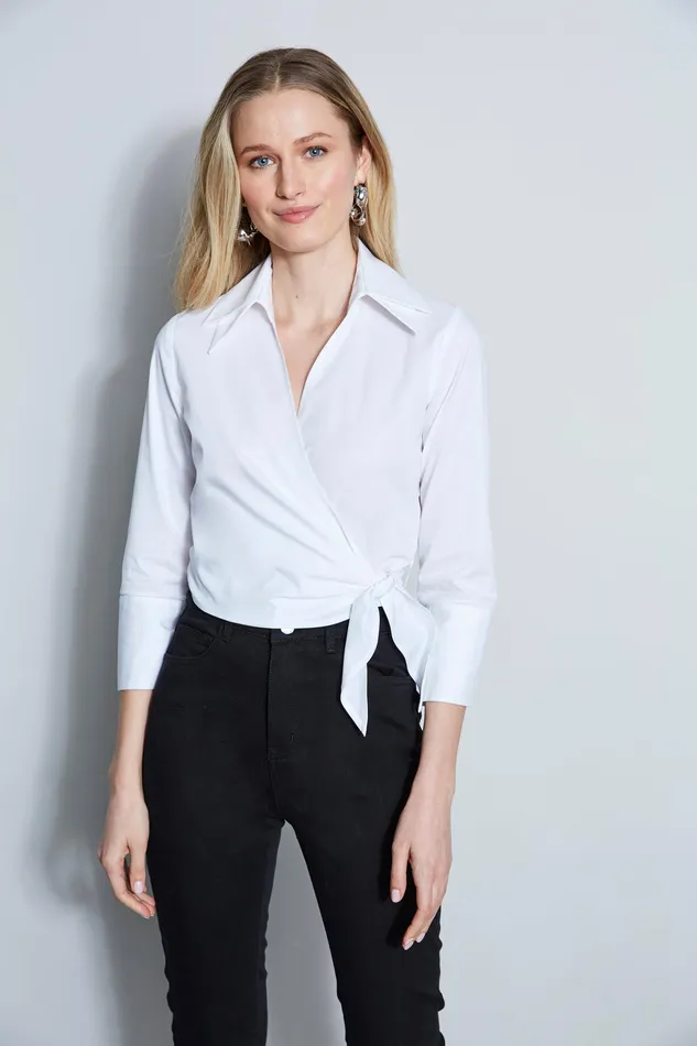 Pants Women Elie Tahari Embroidered Hem Pant BLACK