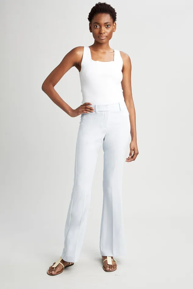 Pants Women Elie Tahari Fit and Flare Pant Seabreeze