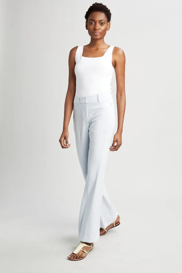 Pants Women Elie Tahari Fit and Flare Pant Seabreeze