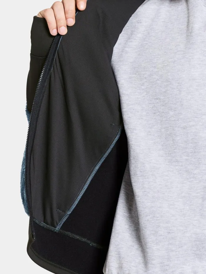 Perseus FullZip True Blue Men Didriksons Fleece and Midlayers