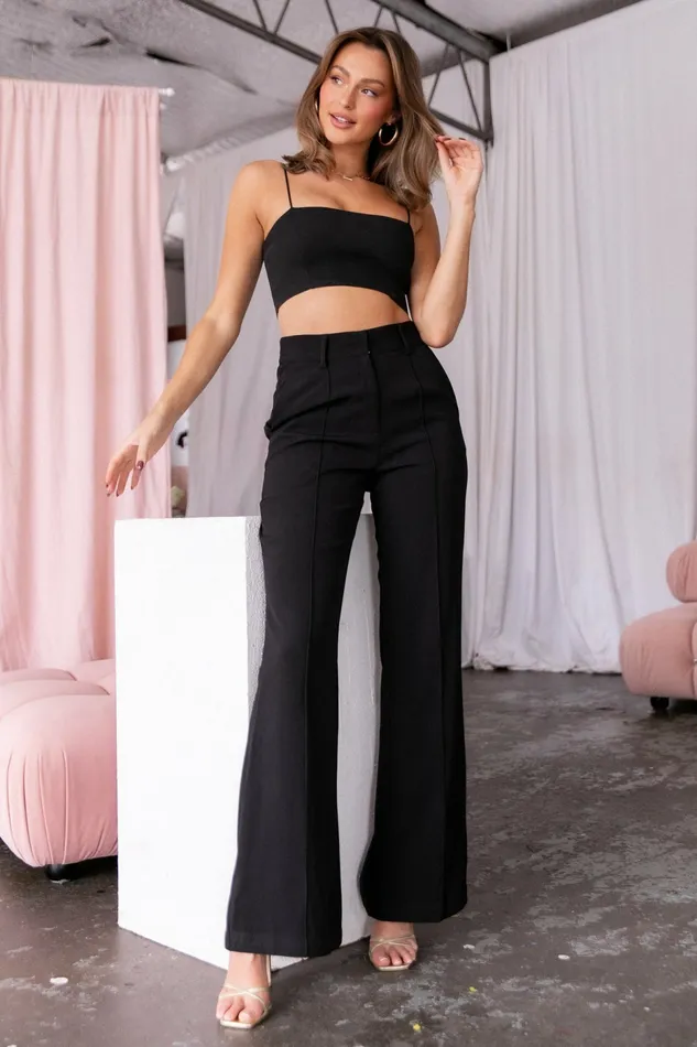 Petal and Pup Burland Pant Black Women Pants
