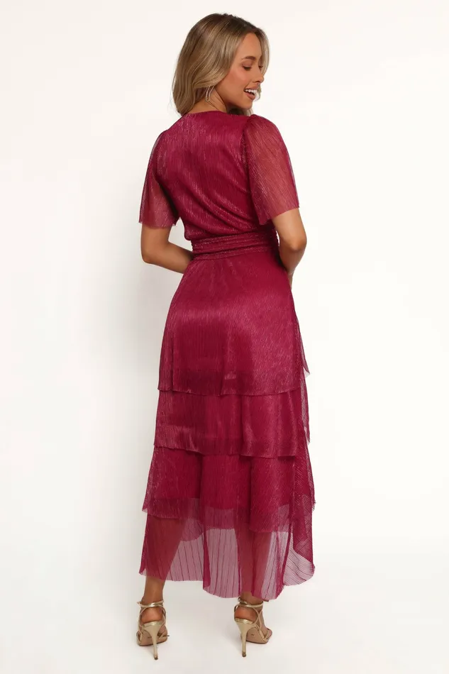 Petal and Pup Jasmin Midi Dress Pink Women Event Dresses