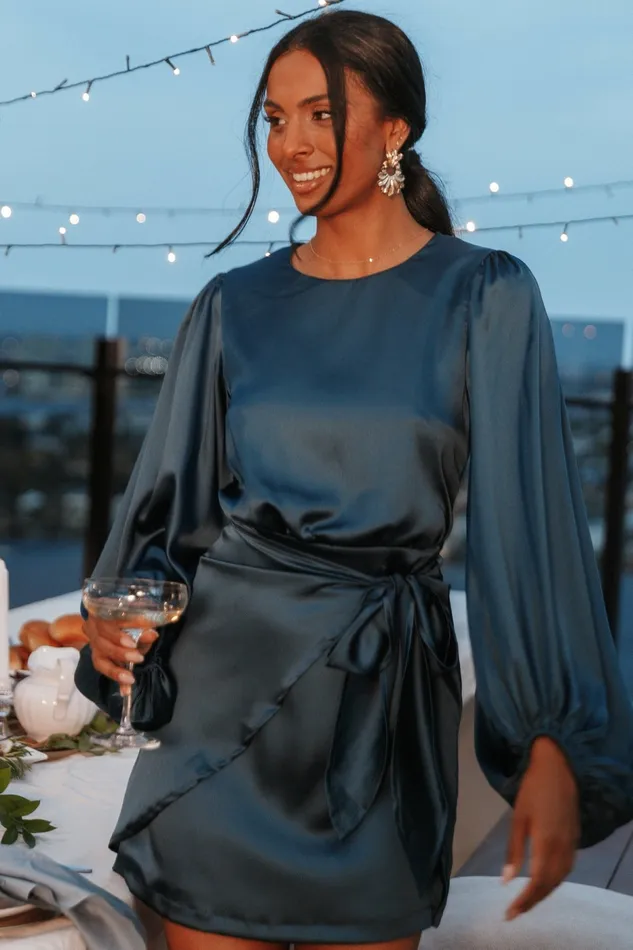 Petal and Pup Opal Dress Navy Women Event Dresses