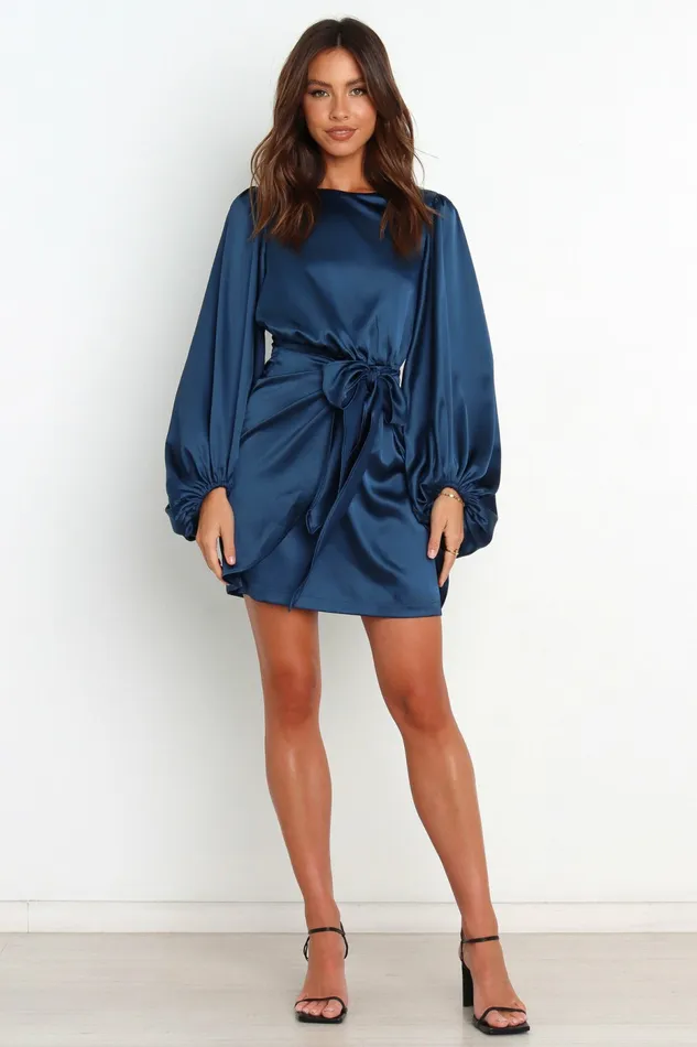 Petal and Pup Opal Dress Navy Women Event Dresses
