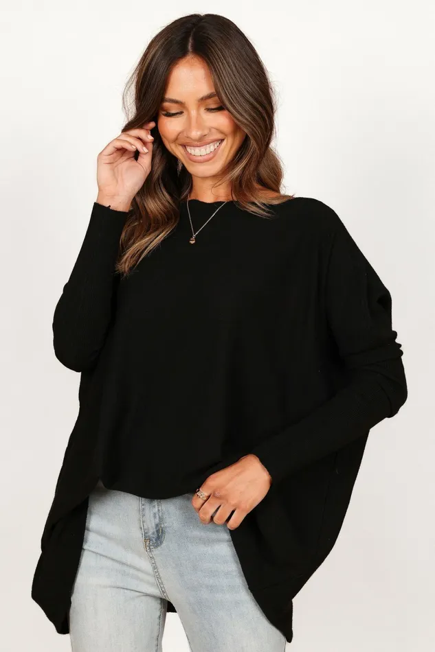 Petal and Pup Sweaters Women Jemima Sweater Black