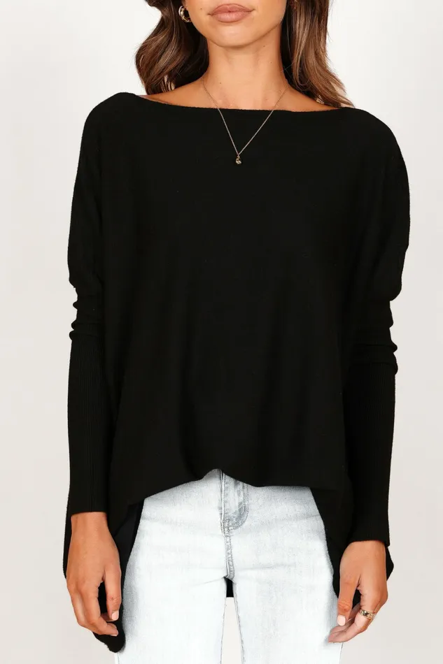 Petal and Pup Sweaters Women Jemima Sweater Black