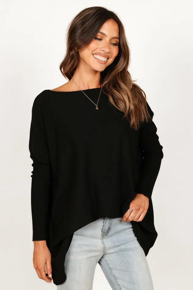 Petal and Pup Sweaters Women Jemima Sweater Black