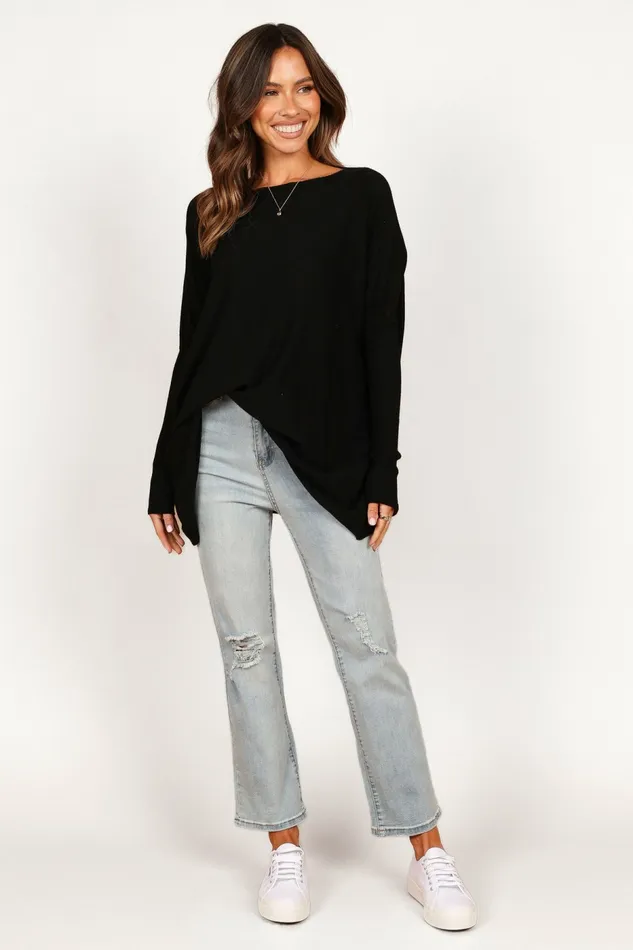 Petal and Pup Sweaters Women Jemima Sweater Black