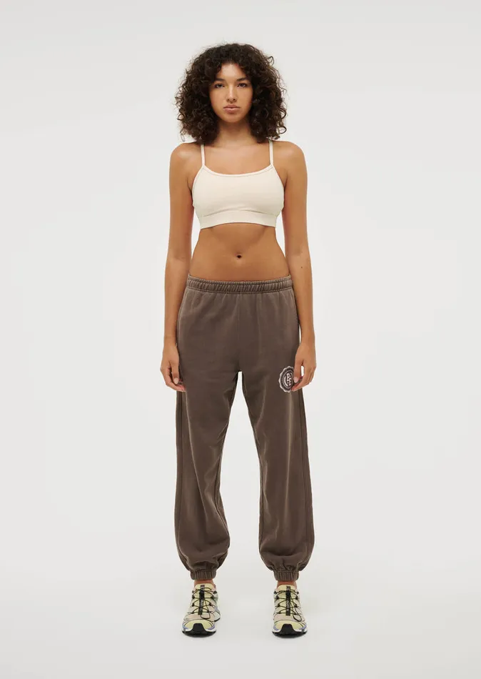 PHOENIX TRACKPANT IN WASHED CHESTNUT Pants PE Nation Women
