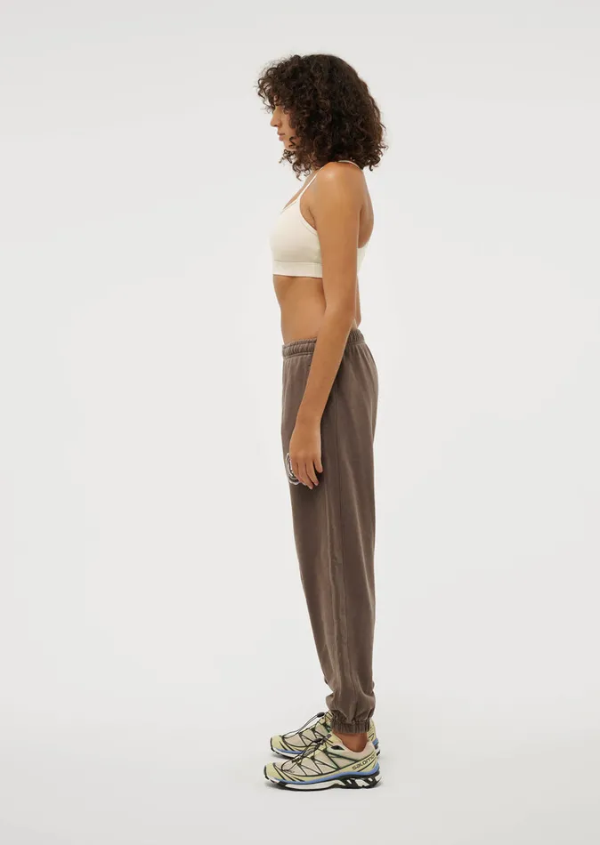 PHOENIX TRACKPANT IN WASHED CHESTNUT Pants PE Nation Women
