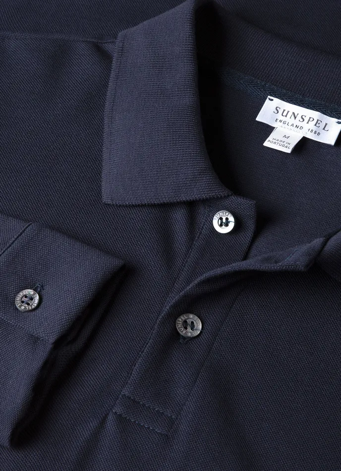 Polo Shirts Long Sleeve Piqu Polo Shirt Navy 8211 ussunspel Men Polo Shirts Long Sleeve Piqu Polo Shirt Navy 8211 ussunspel Men