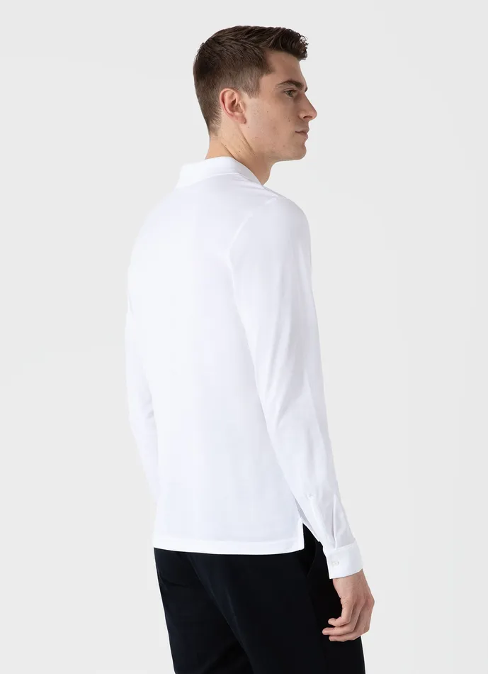 Polo Shirts Long Sleeve Piqu Polo Shirt White 8211 ussunspel Men Polo Shirts Long Sleeve Piqu Polo Shirt White 8211 ussunspel Men