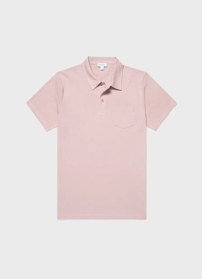 Polo Shirts Riviera Polo Shirt Pale Pink 8211 ussunspel Men