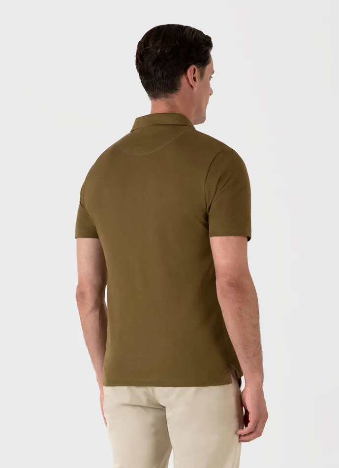 Polo Shirts ussunspel Men Riviera Polo Shirt Olive Green Polo Shirts ussunspel Men Riviera Polo Shirt Olive Green