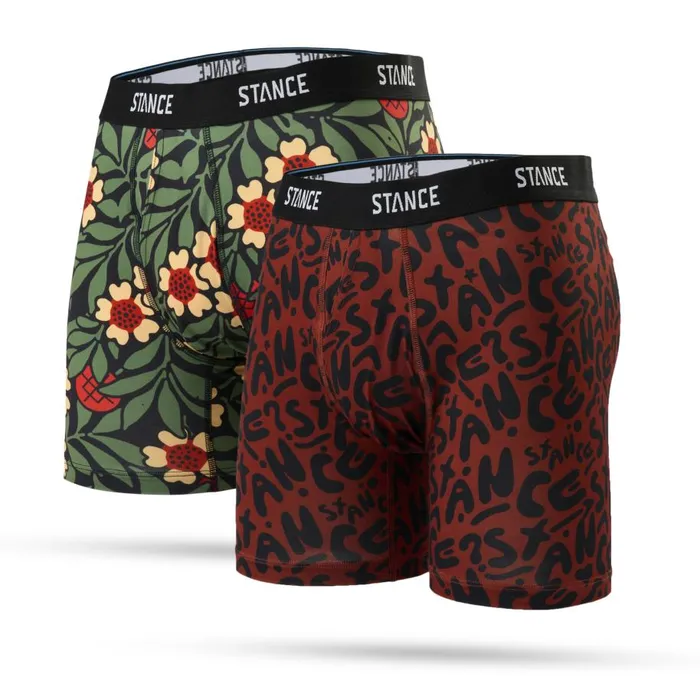 Poly Boxer Brief 2 Pack Brand Love 8211 Multi Men Stance Boxer Brief Packs