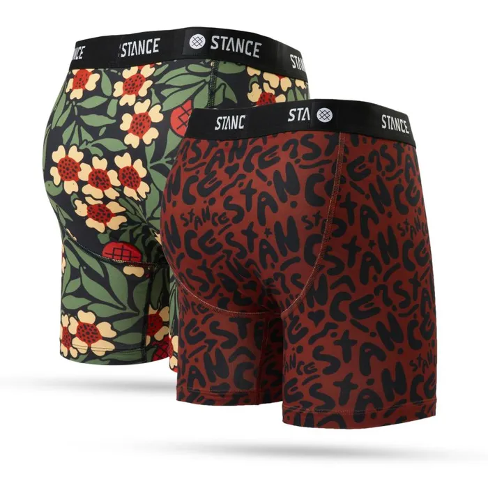 Poly Boxer Brief 2 Pack Brand Love 8211 Multi Men Stance Boxer Brief Packs