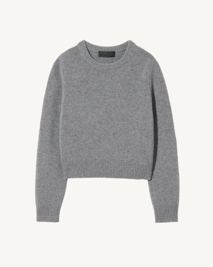 POPPY SWEATER Espresso Women Nili Lotan Knits and Sweaters