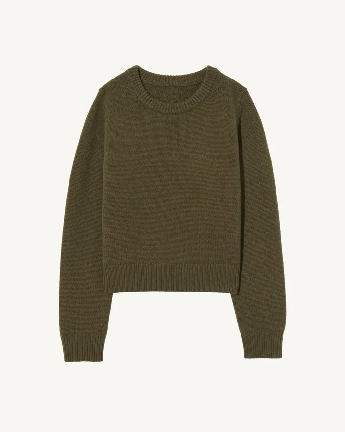 POPPY SWEATER Espresso Women Nili Lotan Knits and Sweaters