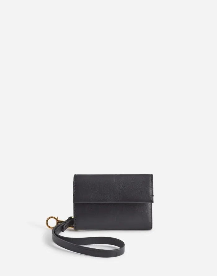 Pouches and Wallets Women Madewell Card Case Wristlet True Black