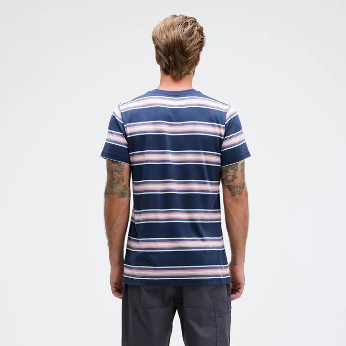 Premiere Tee With Butter Blend Whitenavy Men Stance Shirts and Tees