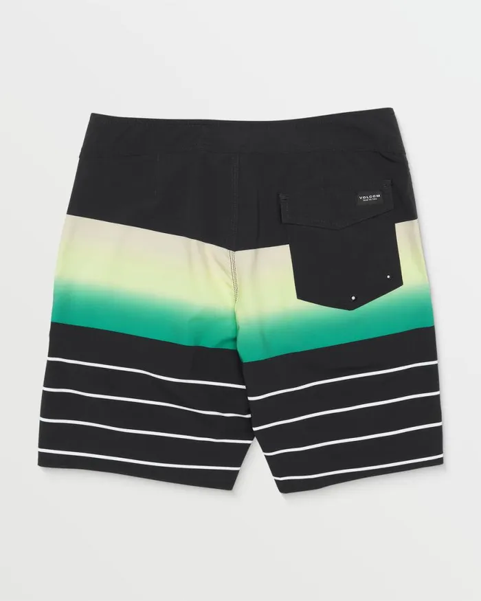 Quarta Fade ModTech Trunks 8211 Black Mens Volcom Boardshorts and Trunks