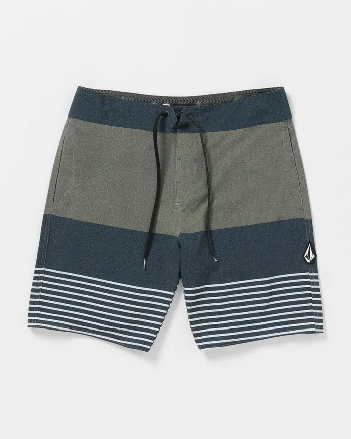 Quarta Static ModTech Trunks 8211 Black Mens Volcom Boardshorts and Trunks