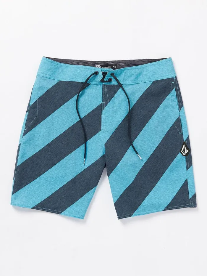 Quarta Static ModTech Trunks 8211 Tidal Blue Mens Volcom Boardshorts and Trunks