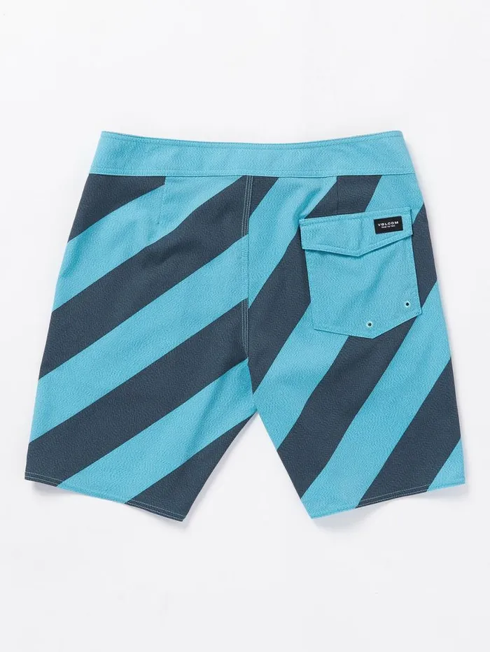 Quarta Static ModTech Trunks 8211 Tidal Blue Mens Volcom Boardshorts and Trunks