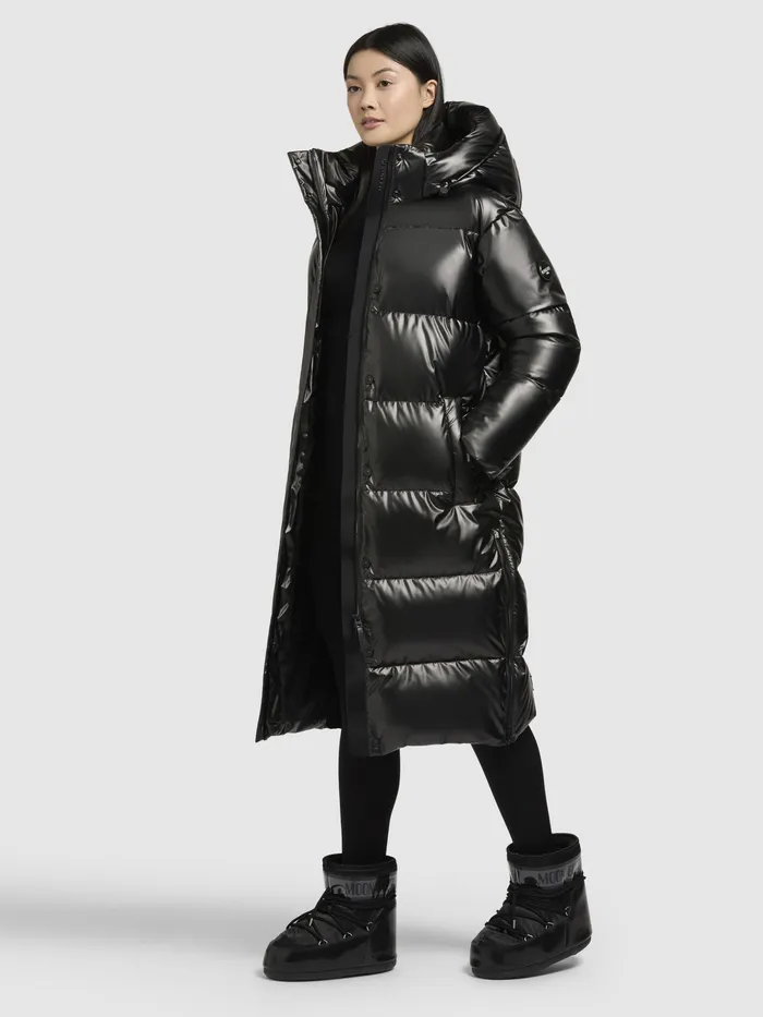 Quilted Coats Mantel RACHEL SHINY Dunkelgrau Dunkelgrau KHUJO Women