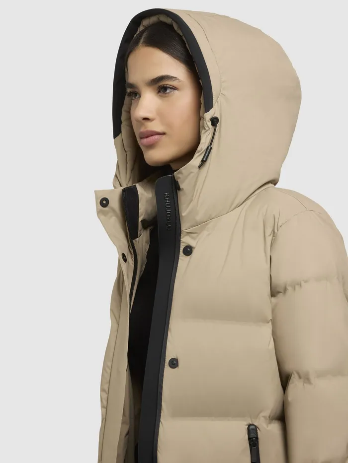 Quilted Coats Women Mantel MAYLA2 Sand Sand KHUJO