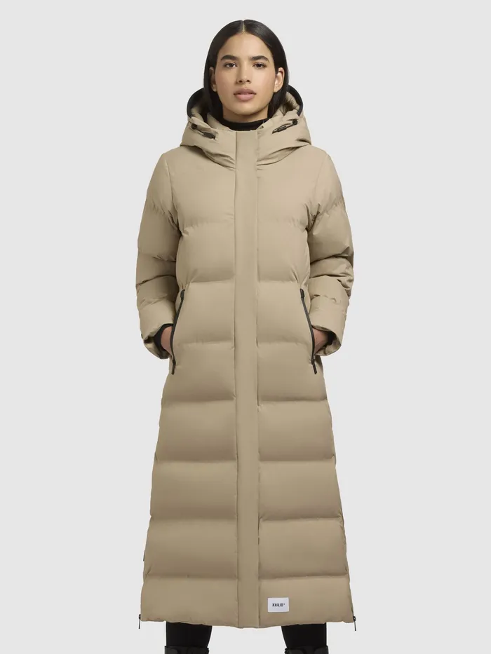 Quilted Coats Women Mantel MAYLA2 Sand Sand KHUJO
