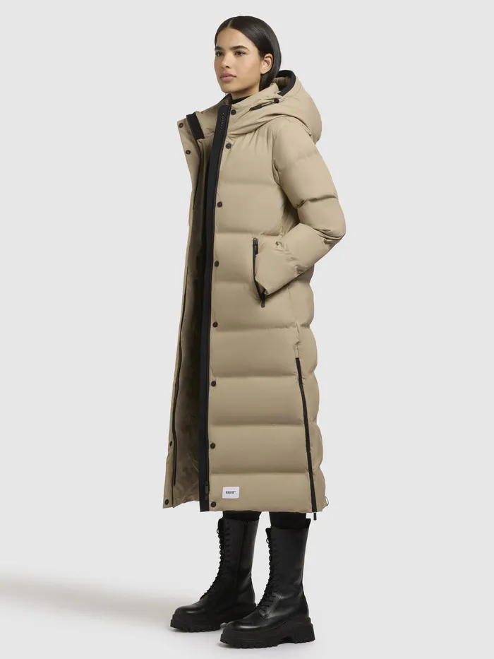 Quilted Coats Women Mantel MAYLA2 Sand Sand KHUJO