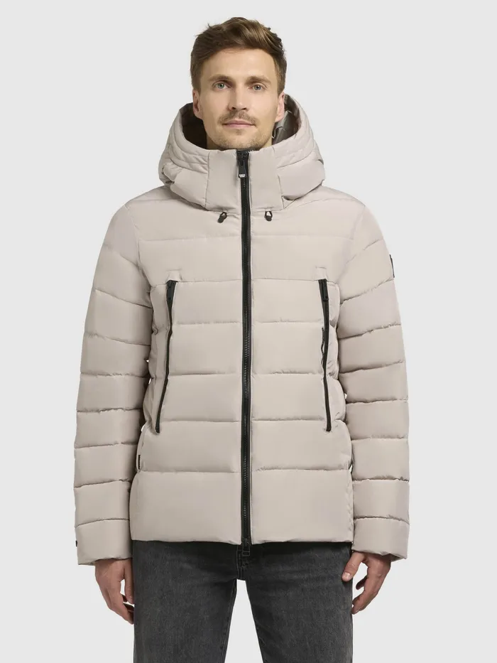 Quilted Jackets KHUJO Men Jacke WOU Hellgrau Hellgrau