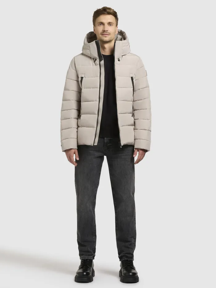 Quilted Jackets KHUJO Men Jacke WOU Hellgrau Hellgrau