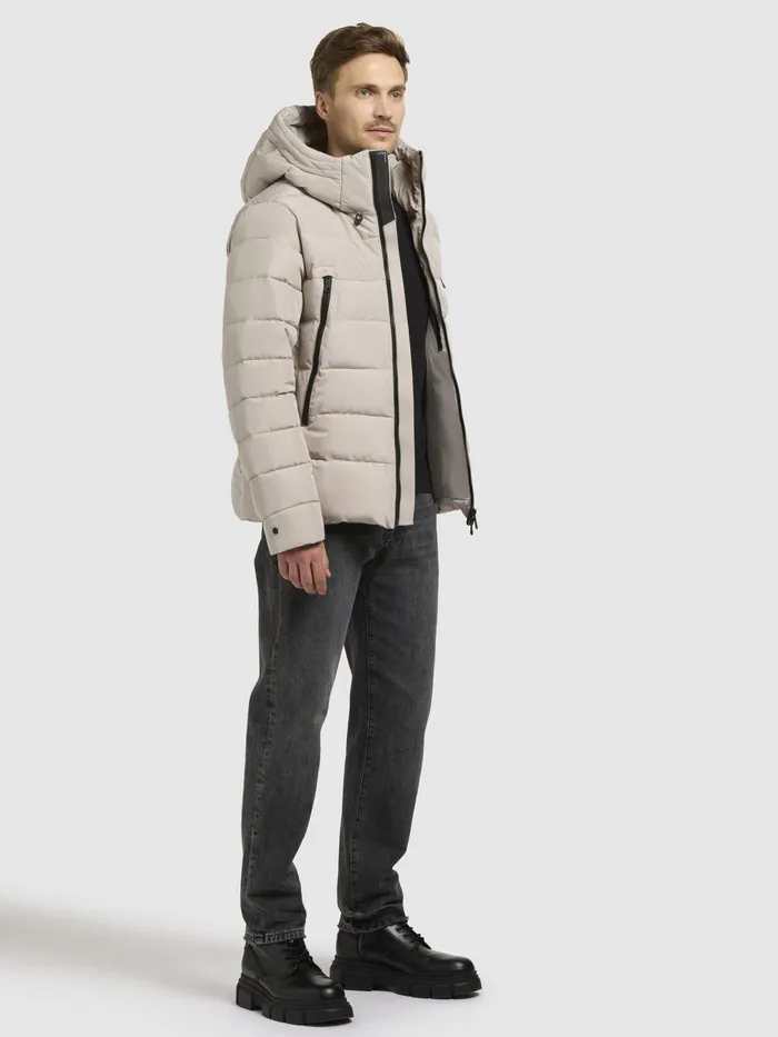 Quilted Jackets KHUJO Men Jacke WOU Hellgrau Hellgrau